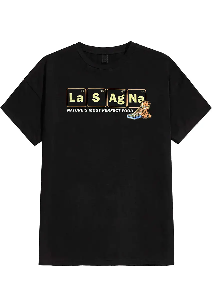 Garfield - Lasagna Periodic - T-Shirt