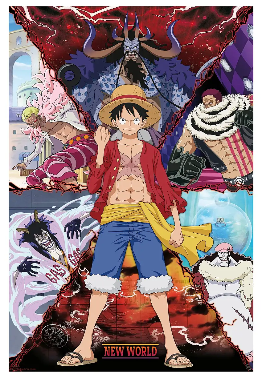 One Piece - Luffy vs. New World Maxi - Poster