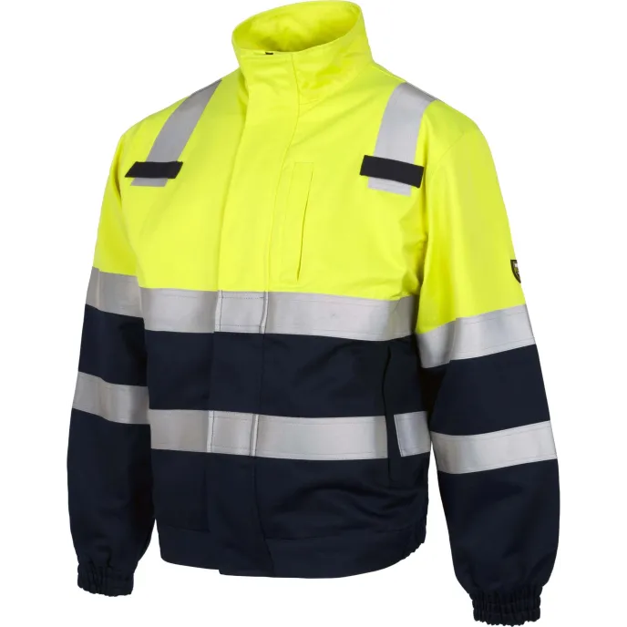 Giubbotto Alta Visibilità Ignifugo Antistatico tessuto Modacrilico - Workteam B1191