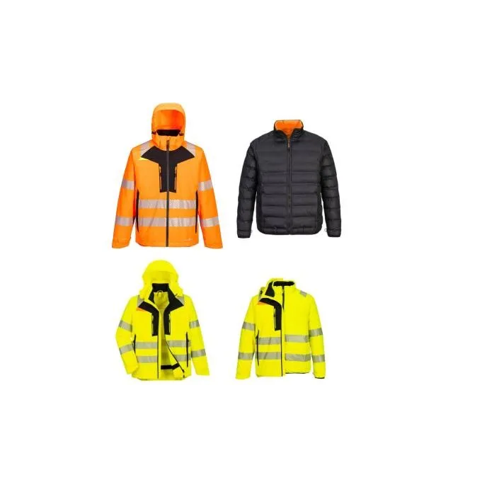 Giacca da Lavoro Alta Visibilità Impermeabile 4 in 1 Portwest DX466