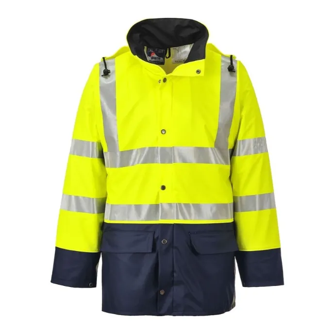 Giacca da Lavoro Bicolore Sealtex Ultra sfoderata ad Alta Visibilità Portwest S496