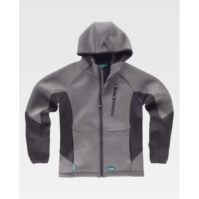 Giacca da Lavoro con Cappuccio Zip WF2605 - Workteam