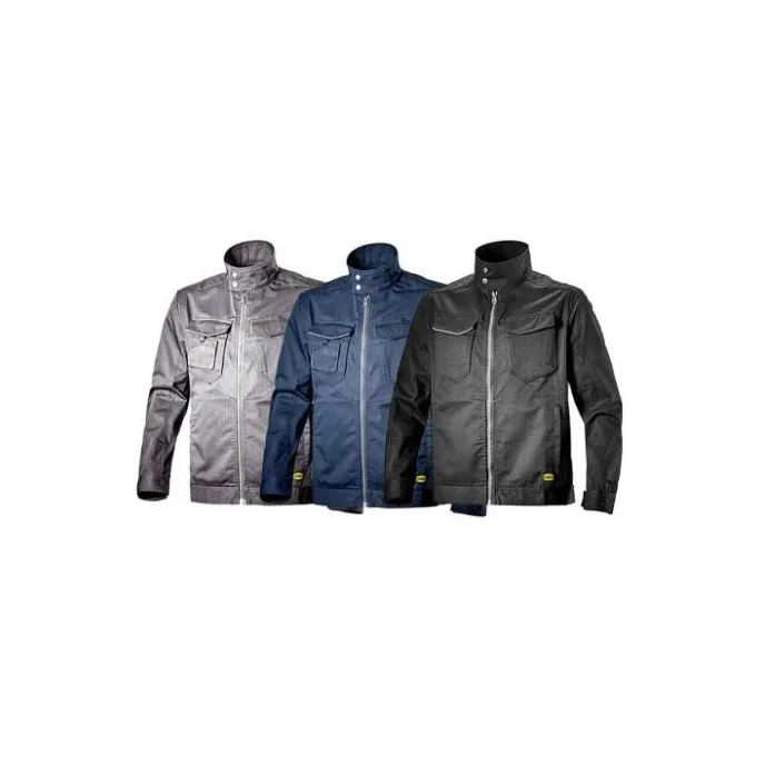 Giacca da lavoro Diadora Multitasche con collo alla coreana Jacket Poly II 702.172117