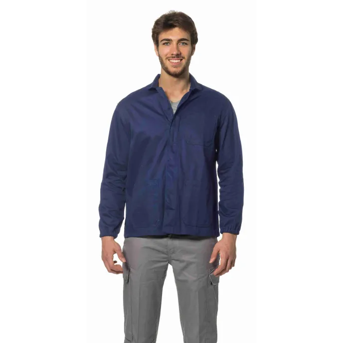 Giacca da Lavoro Multitasche 100% cotone Logica 9050BLU-L