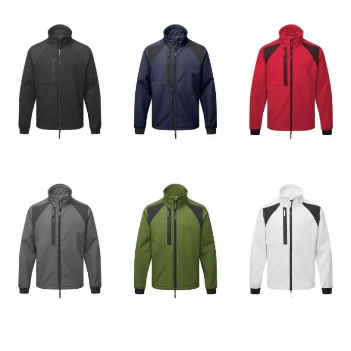 Giacca da Lavoro Multitasche Impermeabile Antivento Softshell Portwest CD870