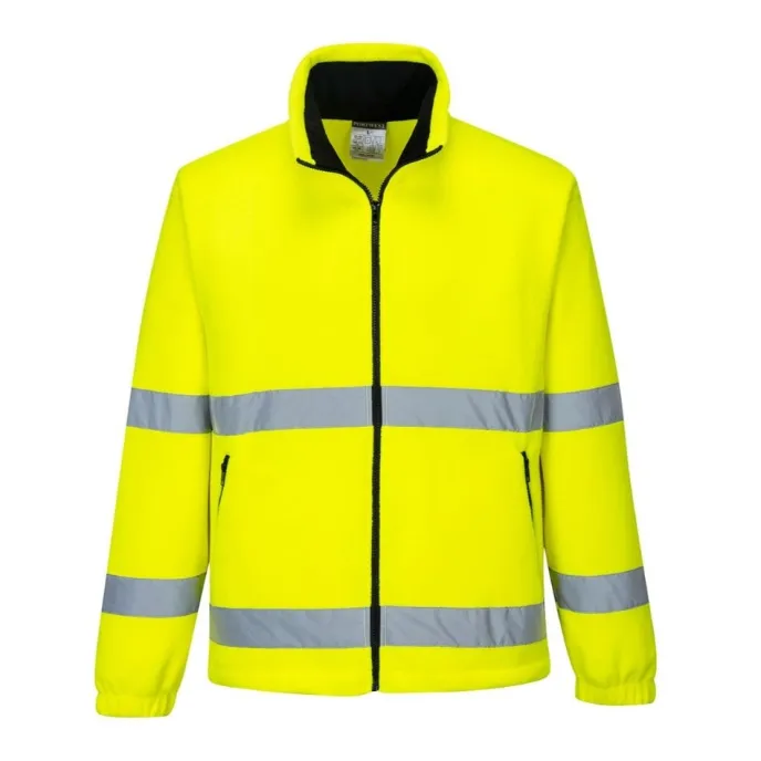 Giacca da Lavoro Pile Essential ad Alta Visibilità Portwest F250