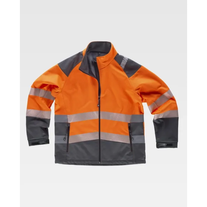 Giacca da Lavoro Workshell Alta Visibilità S9201 - Workteam