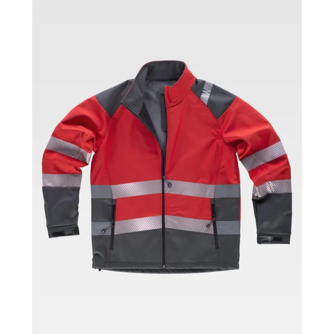 Giacca da Lavoro Workshell Alta Visibilità S9202 - Workteam