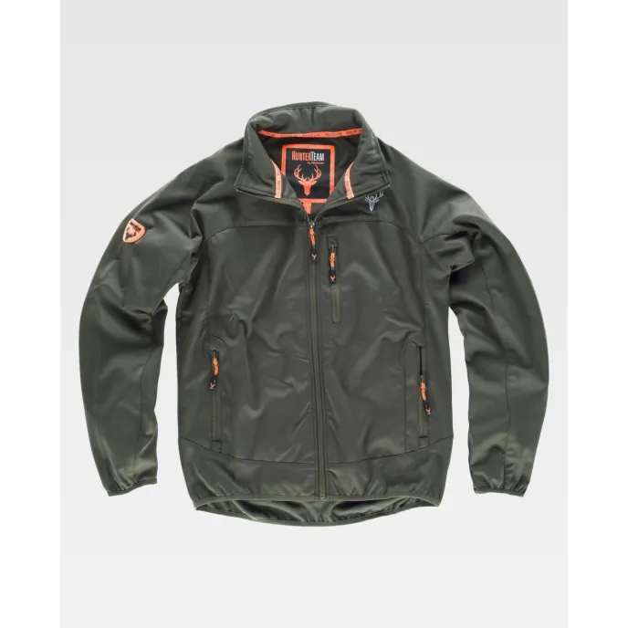 Giacca da Lavoro Workshell Interno Felpato Caccia S8640 - Workteam