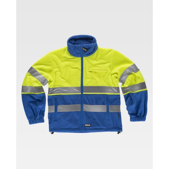 Giacca in Pile da Lavoro Alta Visibilità C4025 - Workteam