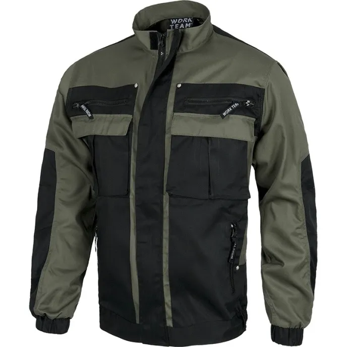Giacca da lavoro bicolore multitasche con tripla cucitura - Workteam