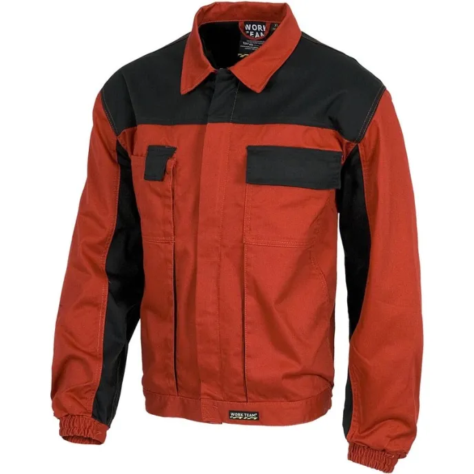 Giacca da lavoro invernale multitasche ad alta resistenza con cerniera in nylon - Workteam
