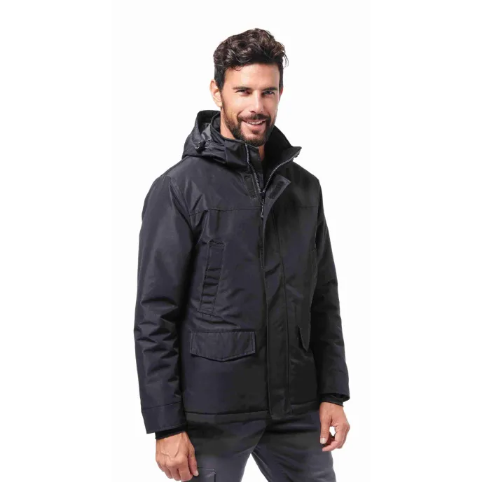 Giacca lunga da Lavoro impermeabile antivento Logica CONTEST3-L