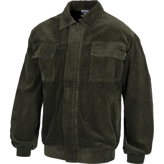 Giacca da lavoro multitasche in velluto resistente - Workteam