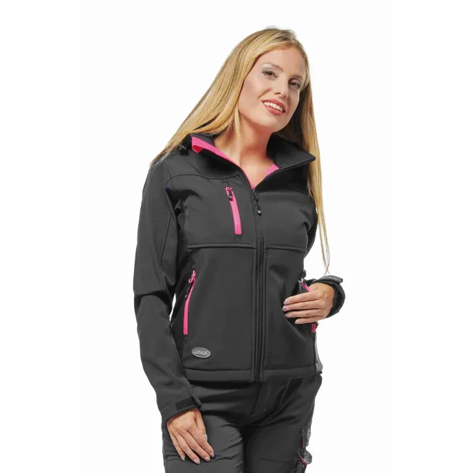 Giacca softshell impermeabile multitasche da Donna da Lavoro Logica CALIPSO-L