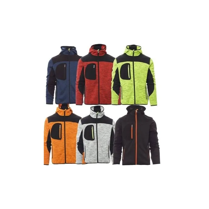 Giacca Softshell Multitasche Ergonomica Lavorata a Maglia Trip - Payper