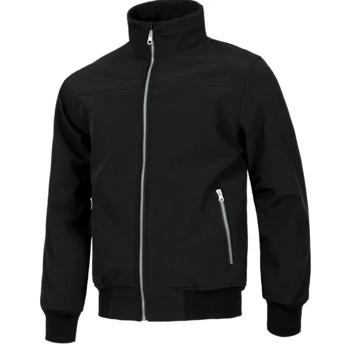 Giacca Workshell con cerniera a contrasto - Workteam