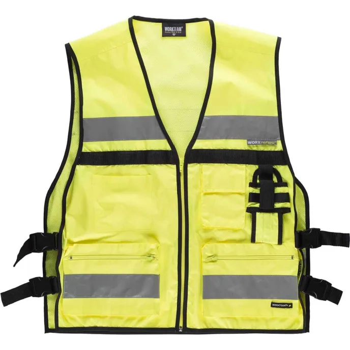 GILET Da lavoro Combi ALTA VISIBILITA' WorkTeam - Disponibile in 5 Colori