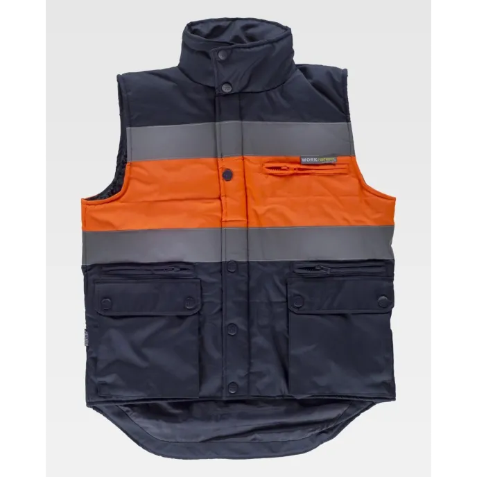 Gilet da Lavoro Imbottito Multitasche S4032 - Workteam
