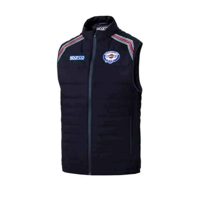 Gilet da Lavoro Impermeabile Multitasche Softshell Zip Intera Frame Martini Racing Sparco 013050MR