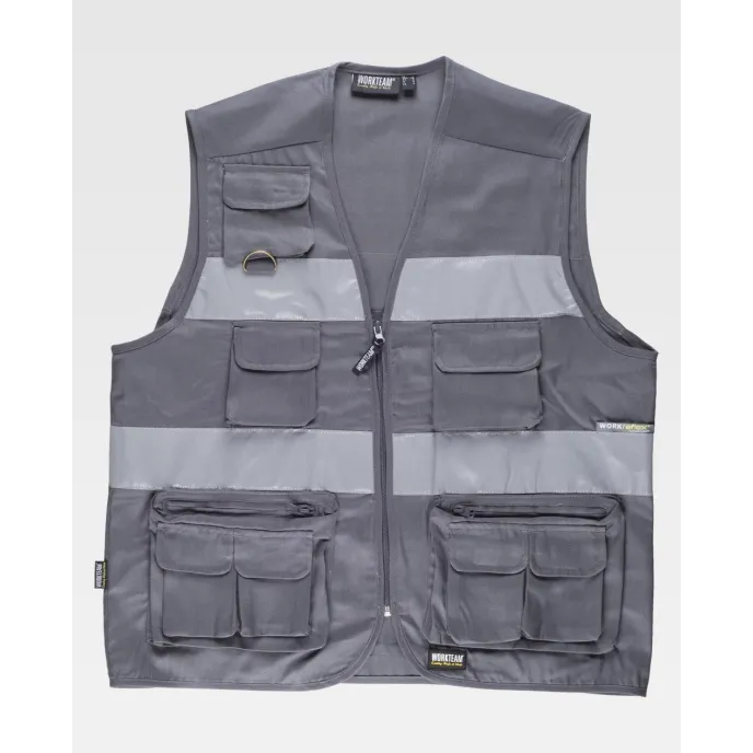 Gilet da Lavoro Safari Multitasche S3107 - Workteam