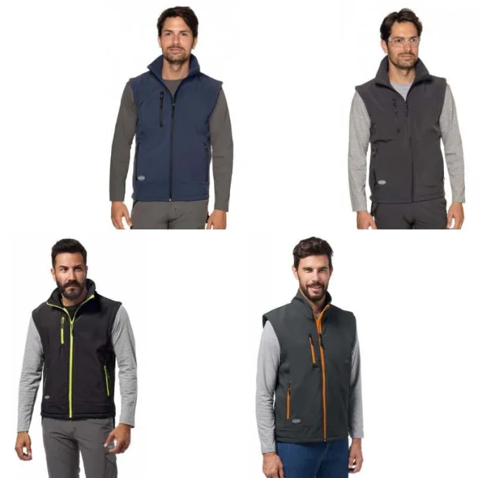 Gilet da lavoro Soft-Shell Multitasche Logica SURF/1-L