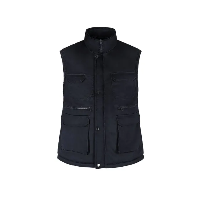 Gilet da lavoro Multitasche imbottito in poliestere 100% Invernale