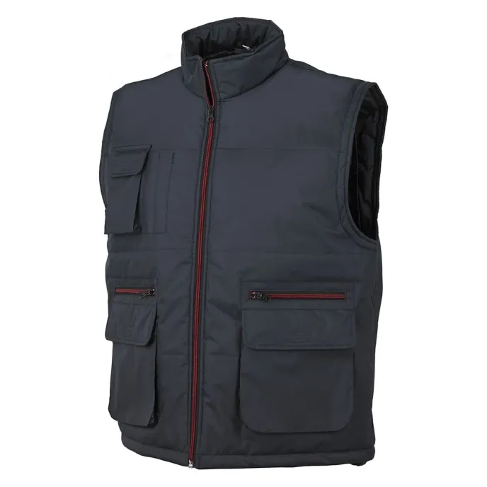 Gilet imbottito multitasche ISSA LINE - 04027 Ring