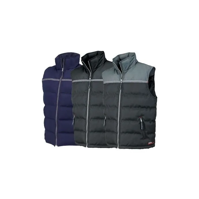 Gilet da lavoro leggero imbottito Issa Line - 04065 Ocean