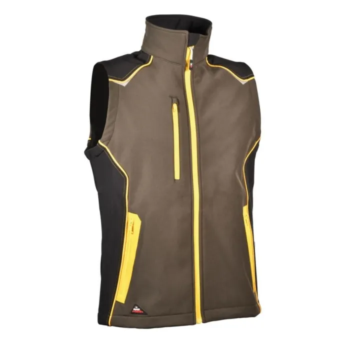Gilet Softshell da Lavoro Stretch Multitasche Cofra Kyzyl V578-0-02