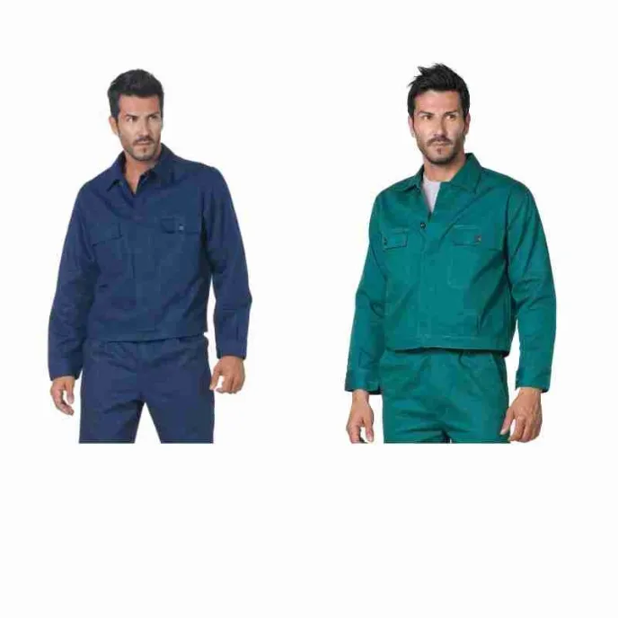 Giubbino da Lavoro 100% cotone Logica 9045BLU-L