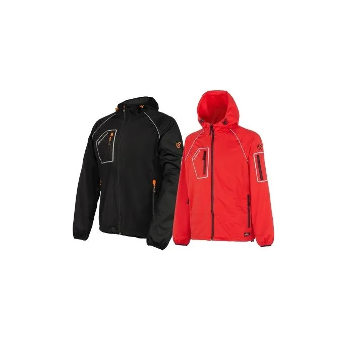 Giubbino softshell impermeabile con cappuccio ISSA LINE - 04514B THINY