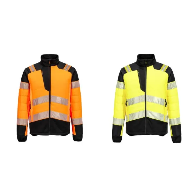 Giubbotto da Lavoro Alta Visibilità Multitasche Impermeabile Stretch Portwest T170