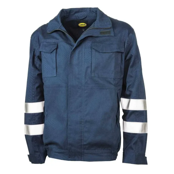 Giubbotto da lavoro multitasche Ignifugo Antistatico Logica MP200-L