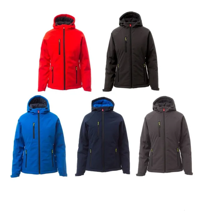 Giubbotto da Lavoro Softshell Stretch Multitasche Payper Gale Pad Lady