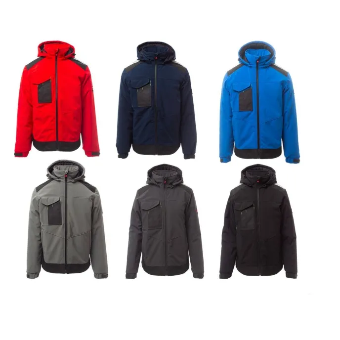 Giubbotto da Lavoro Softshell Stretch Multitasche Payper Performer Pad AY 7273