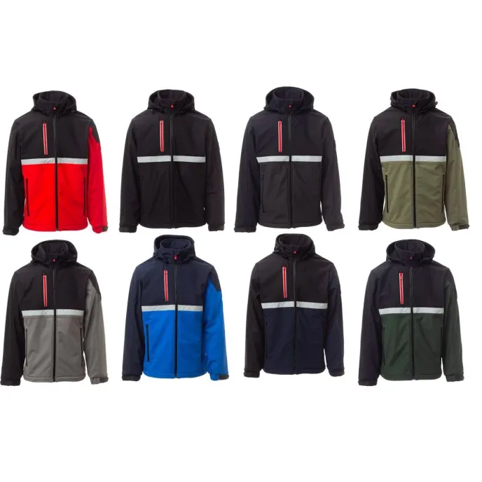 Giubbotto da Lavoro Softshell Stretch Multitasche Payper Wise AY 7270