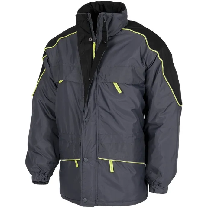 Giubbotto imbottito multitasche con dettagli riflettenti - Workteam