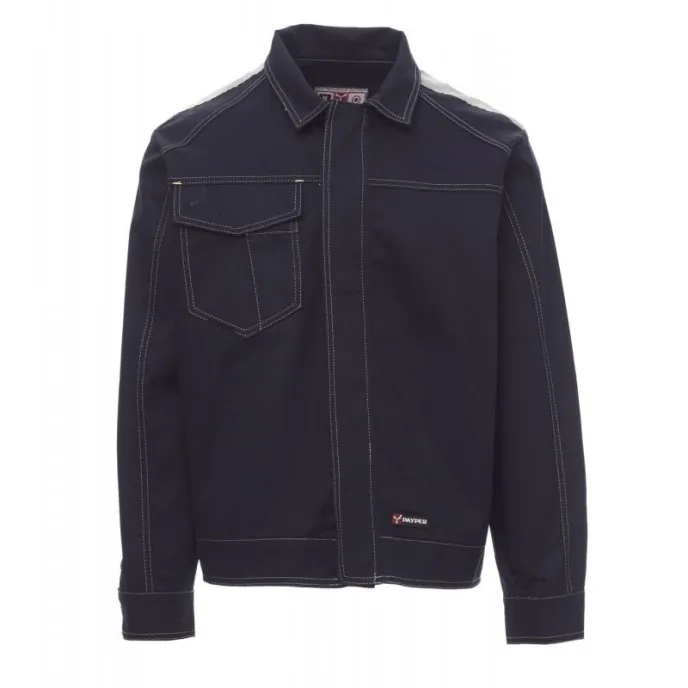 Giubbotto modello Jeans con Dettagli Riflettenti Safe - Payper