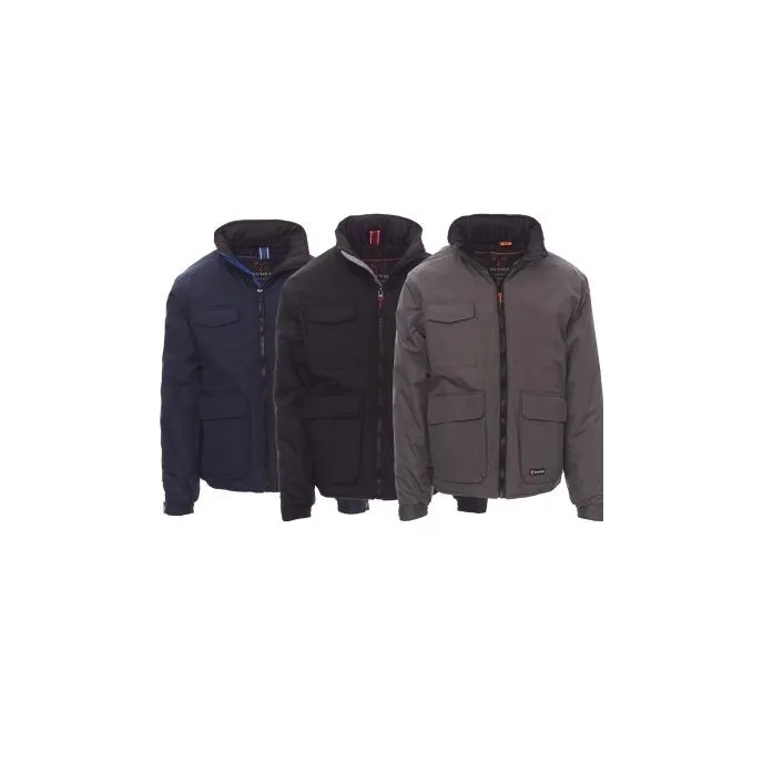 Giubbotto da lavoro Multitasche con Cappuccio Richiudibile Renegade - Payper AY 7233