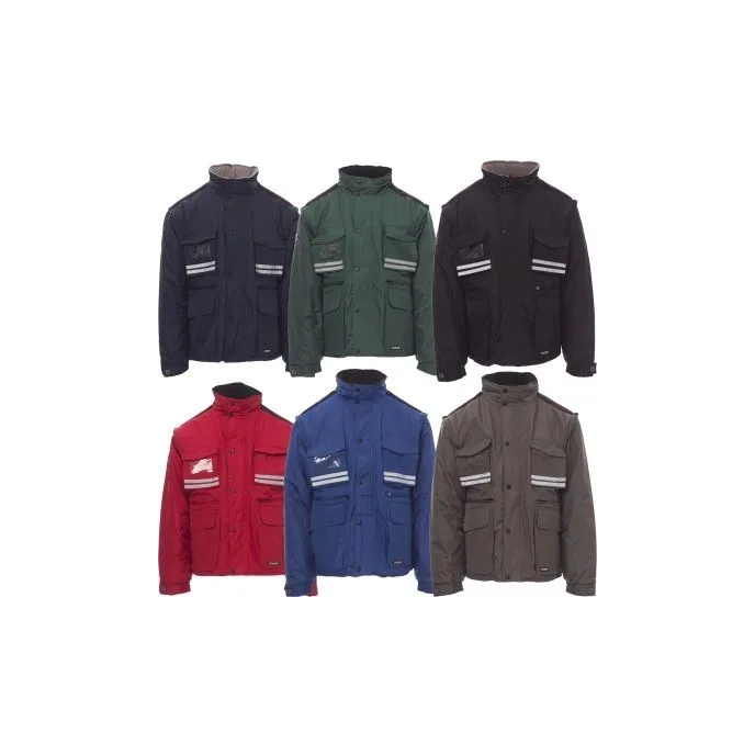 Giubbotto da lavoro Multitasche con Maniche Staccabili con Inserti Traspiranti Tornado - Payper AY 7238