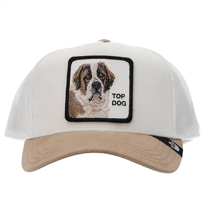 MIX SUEDE ANIMAL CAP Beige Top Dog