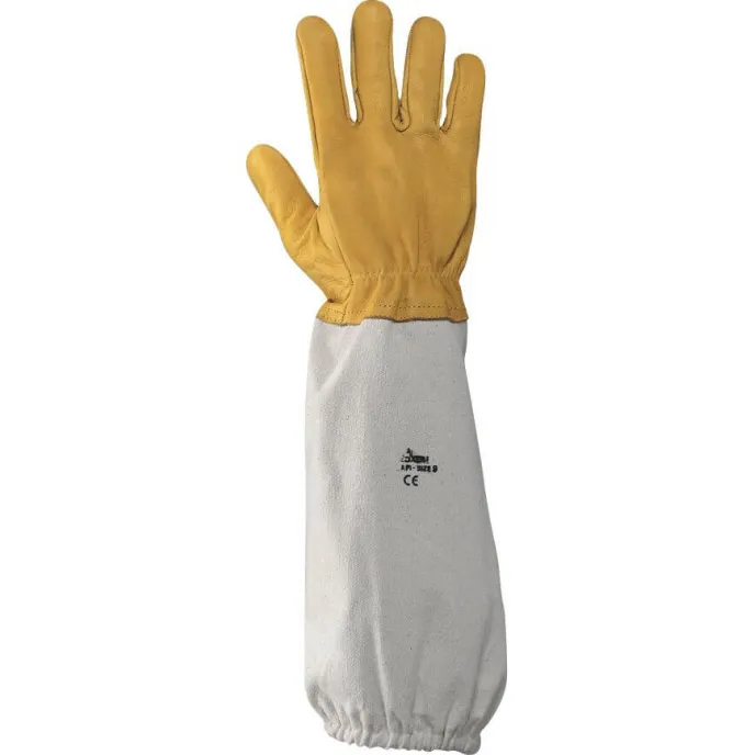 Guanti in Pelle Fiore Bovino per apicoltura - API