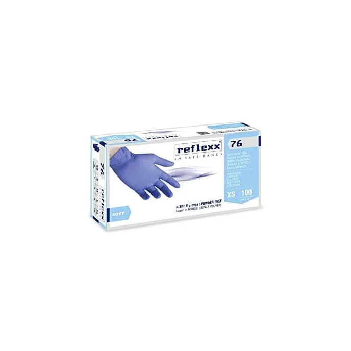Guanti in Nitrile Soft Reflexx 76