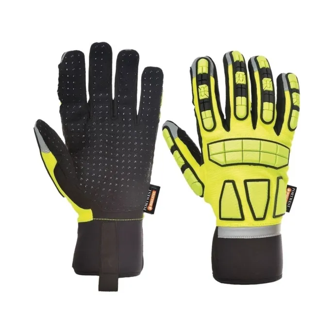 12 paia - Guanti da lavoro Anti-Impatto Termici - A725 Portwest