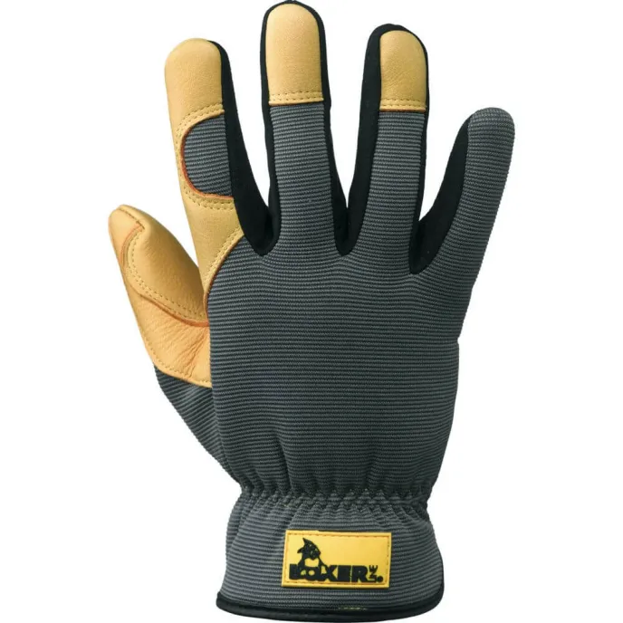 Guanti Tecnici in Pelle di Daino e Tessuto sintetico - 388024