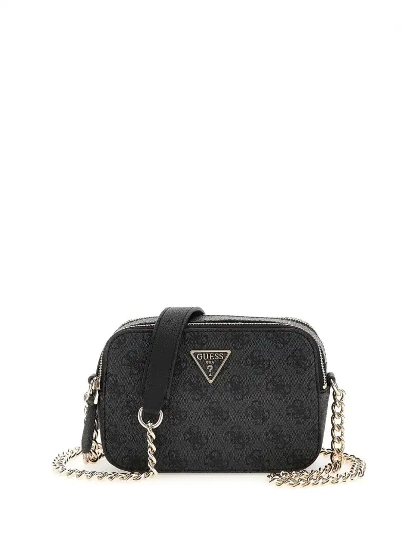 NOELLE CROSSBODY CAMERA MONOGRAM Nero