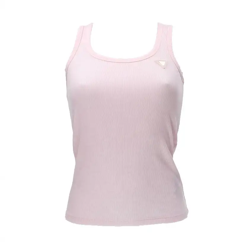 COLETTE RIB TANK Rosa