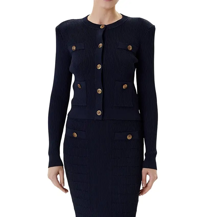 Cardigan Donna Emmie con spalline