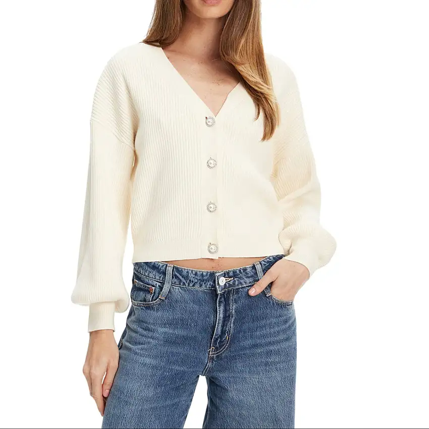 Cardigan Donna Hanna a V